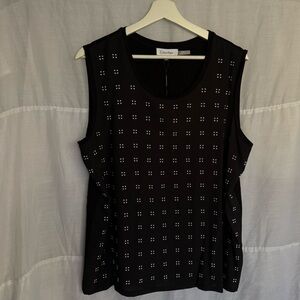 Calvin Klein Studded Tank Top